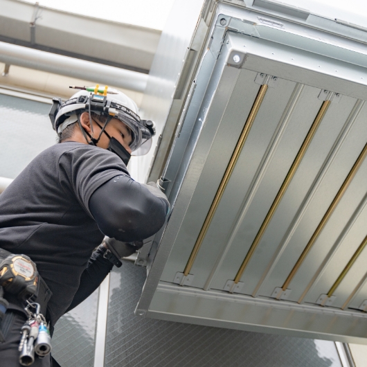 宇都宮の空調工事ならクウカン 換気設備工事
